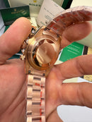 Rolex Daytona Rainbow Aço/Everose 40mm