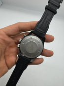 IWC Aviador Cronógrafo TOP GUN 41mm Aço OxBlack