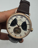 IWC Big Pilot Turbilhão 46mm Pulseira Couro