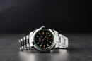 Rolex Milgauss 40mm Aço Mostrador Preto Luneta Lisa Pulseira Oyster