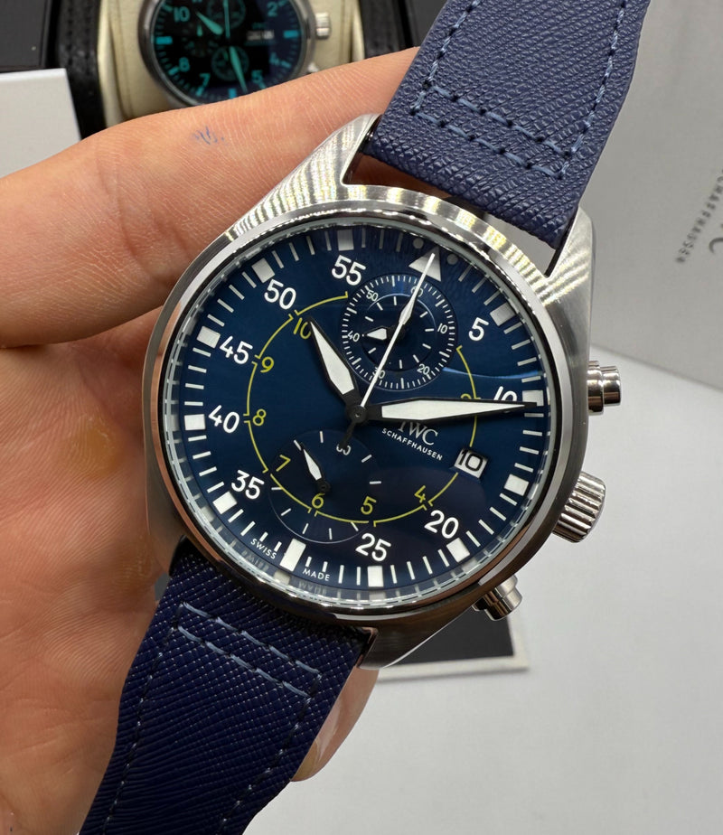 IWC Aviador Cronógrafo SPITIFIRE 41mm Aço