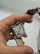 Patek Philippe Classic Turbilhão 44mm Aço, Pulseira Couro