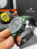Hublot Big Bang 20th Anniversary King - Green Cerâmica Tungsténio 43mm