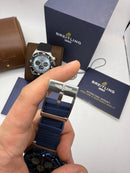 Breitling Super Chronomat Aço 44mm Pulseira Borracha