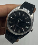 Omega Aquaterra 41,5mm Aço, Pulseira Borracha