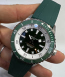 Breitling SuperOcean Aço 42mm Pulseira Borracha
