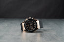 Hublot Classic Chrono 45mm Rosé Mostrador Preto Bisel Preto