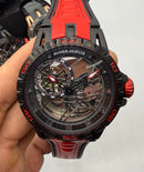 Roger Dubuis Spider Excalibur Monobalancim 45mm Aço/OxBlack