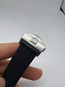 Tag Heuer Carrera Aço 43mm, Mostrador Azul, Puls. Couro