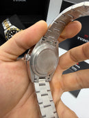 Tudor Black Bay 43mm Aço - Mostrador Vermelho