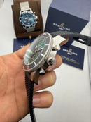 Breitling Superocean Crono Aço 44mm Pulseira Borracha