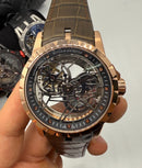Roger Dubuis Excalibur Monotourbillon 45mm - Aço/Rose