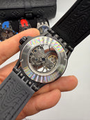 Roger Dubuis Spider Excalibur Monobalancim 45mm Aço/OxBlack