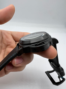 Panerai Luminor Marina 44mm Aço OxiBlack Mostrador Preto Pulseira Nylon
