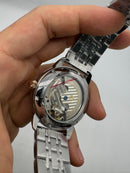 Patek Phillippe Fases da Lua Turbilhão 42mm Aço/Rose, Pulseira Aço