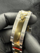Rolex Submariner Date 41mm Aço/Dourado Mostrador Preto Luneta Preta