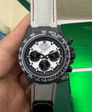 Rolex Daytona DIW Carbono 40mm, Pulseira Nylon/Couro