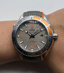 Omega Planet Ocean Co-Axial Master 45,5mm Aço Mostrador e Bezel Cinza