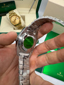 Rolex Day-Date Presidente 40mm Aço Mostrador Preto