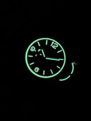 Panerai Luminor Marina 44mm Aço Mostrador Preto Pulseira Borracha