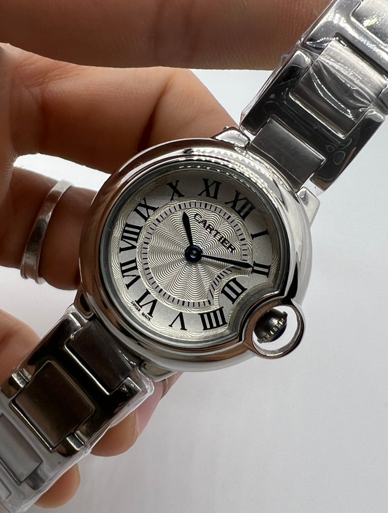 Ballon Bleu de Cartier - Aço - 33mm - Mostrador Tradicional