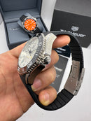TAG Heuer Aquarecer 300, 43mm, Aço, Mostrador Branco, Puls. Borracha