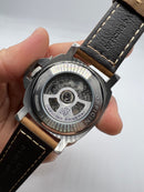 Panerai Luminor Marina 44 mm Aço Mostrador Preto