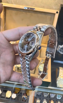 Rolex Datejust Wimbledon Aço/Rose, 41mm/36mm, Pulseira Jubilee