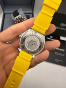 TAG Heuer F1 Solargraph 38mm Amarelo - Pulseira Borracha -