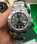 Rolex Yacht-Master 40  Oyster, 40 mm, Aço Oystersteel, Mostrador Ardósia - CLONE