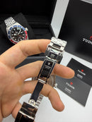 Tudor Black Bay GMT - PEPSI - Mostrador Branco - 41mm - Aço