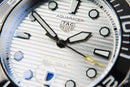 Tag Heuer Aquarecer 300, 43mm, Aço, Mostrador Cinza Bezel Preto