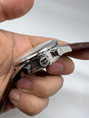 Tag Heuer Carrera Aço 43mm, Mostrador Prata