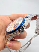 TAG Heuer Carrera BMW Aço 43mm Mostrador Branco