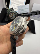 Panerai Submersible GMT - POLE 2 POLE - 47mm Aço Mostrador Azul