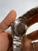 Rolex Yacth-Master 40mm Aço Mostrador Azul Luneta Prata Pulseira Oyster