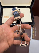 Patek Philippe Aquanaut 41mm Aço/Rose Mostrador Preto