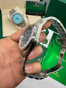 Rolex Oyster Perpetual 36mm/41mm Aço Mostrador Preto