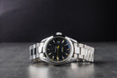 Omega Aquaterra 41,5mm Aço Mostrador Preto Luneta Lisa