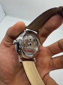 Patek Philippe Classic Turbilhão 40mm Aço/Rose, Pulseira Couro