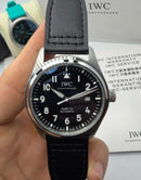 IWC Pilot 40mm Mark XX - Pilot 40mm - Aço/Couro - Preto
