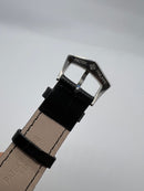 Patek Phillippe Fases da Lua 42mm Aço Pulseira Couro