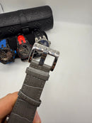 Roger Dubuis Excalibur Tourbillon Duplo 45mm Aço
