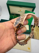 Rolex Sky-Dweller - 42mm Aço/Rose - Pulseira Jubilee
