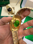 Rolex Day-Date Presidente Diamond 40mm Dourado Mostrador