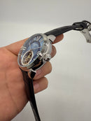 Patek Philippe Classic Turbilhão 44mm Aço, Pulseira Couro