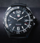 Tag Heuer F1 43mm Aço Mostrador Preto Luneta Preta