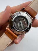 Patek Phillippe Turbilhão 42mm Aço, Pulseira Couro