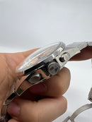 TAG Heuer Carrera BMW Aço 43mm Mostrador Branco