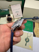 Rolex Cellini Aço 39mm, Pulseira Couro